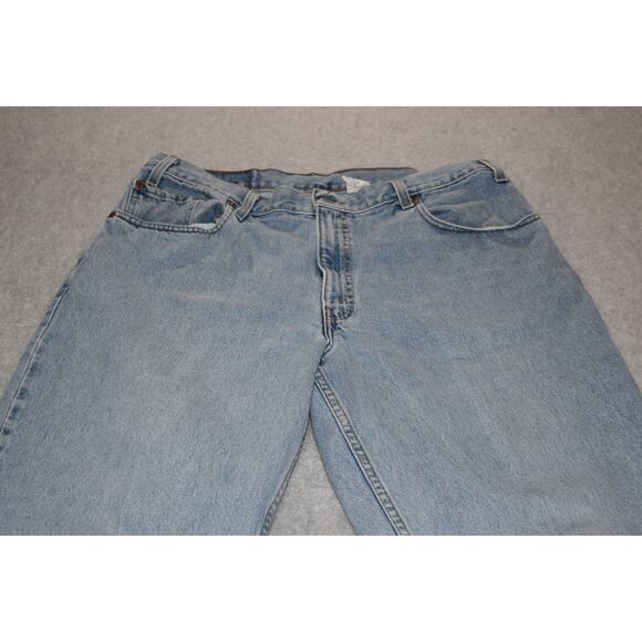 VINTAGE Levis 560 Jeans Mens Size 38 x 32 Tapered Loose Comfort Fit Blue 1994 - Picture 3 of 10